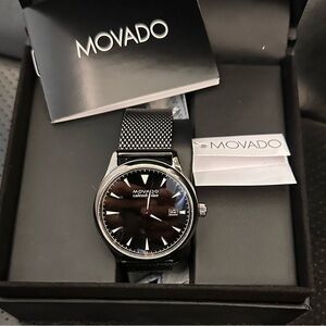 Movado Heritage Men's Watch. Swissmade quartz/scratch-resistant sapphire